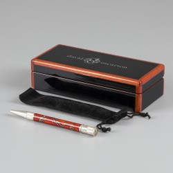 David Oscarson ''Formula 1 Circuit de Monaco'' Limited Edition 05/70 pen zilver.