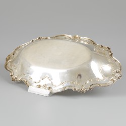 Presenteerschaal zilver.