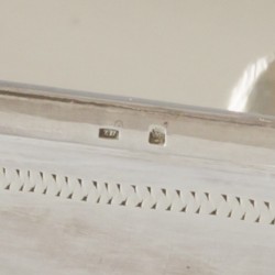Suikerbak zilver.