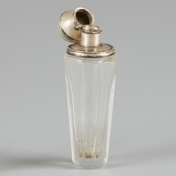 3-delig lot parfumflacons zilver.