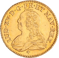 France. Louis XV. Louis d'or - aux lunettes. 1726 R.