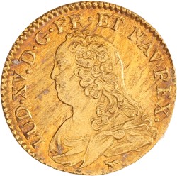 France. Louis XV. Louis d'or - aux lunettes. 1732 A.