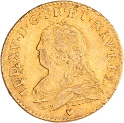 France. Louis XV. Louis d'or - aux lunettes. 1734 &.
