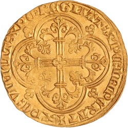 Gouden rijder. Vlaanderen. Lodewijk van Male. Z.j. (1346 - 1384). Zeer Fraai / Prachtig.