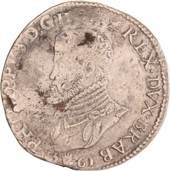 Filipsdaalder. Brabant. Antwerpen. Filips II. 1561. Fraai / Zeer Fraai.