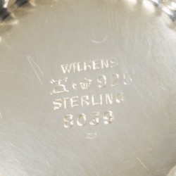 4-delig koffieservies zilver.