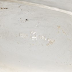 Koffiepot zilver.