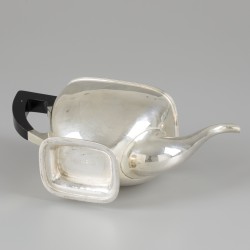 Koffiepot zilver.