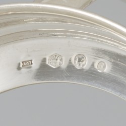 Komfoor zilver.