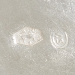 2-delig roomstel zilver.