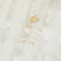 12-delige set apostel-theelepels zilver.