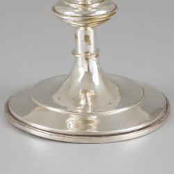 Miskelk verzilverd / zilver.