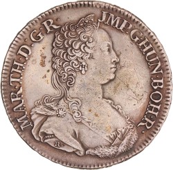 Dukaton. Brabant. Antwerpen. Maria Theresia. 1751. Zeer Fraai / Prachtig.