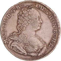 Dukaton. Brabant. Antwerpen. Maria Theresia. 1753. Zeer Fraai +.
