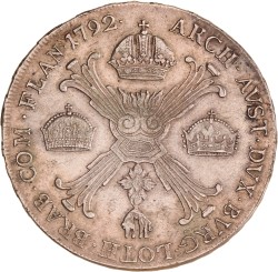 Austria. Günzberg. Leopold II. Kronenthaler. 1792 H.