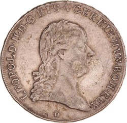 Austria. Günzberg. Leopold II. Kronenthaler. 1792 H.