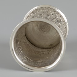 Lepelvaasje zilver.