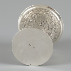 Lepelvaasje zilver.