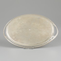 Dienblad zilver.