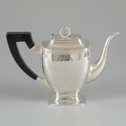 Theepot zilver.