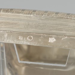 Tabaksdoos zilver.