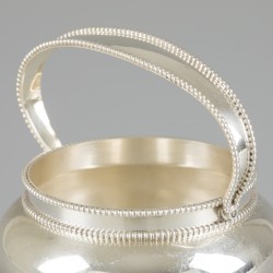 Suikerbak zilver.
