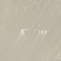 Pastillemandje zilver.