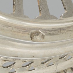 Komfoor zilver.