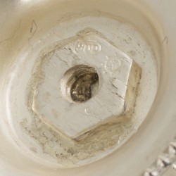 Lepelvaasje zilver.