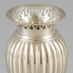 Lepelvaasje zilver.