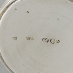 Drinkbeker zilver.