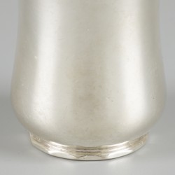 Lepelvaasje zilver.