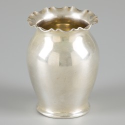 Lepelvaasje zilver.