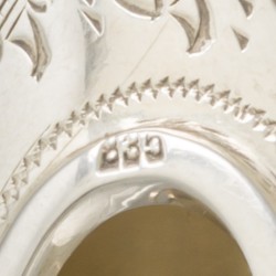 Suikerbak zilver.