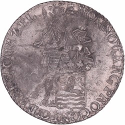 Zilveren Dukaat Zeeland 1792. Zeer Fraai +.