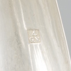 Bonbon hengselschaaltje zilver.