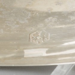 Bonbon hengselschaaltje zilver.