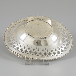 Bonbon-hengselmand zilver.