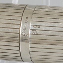 2-delig lot parfumverstuivers zilver.
