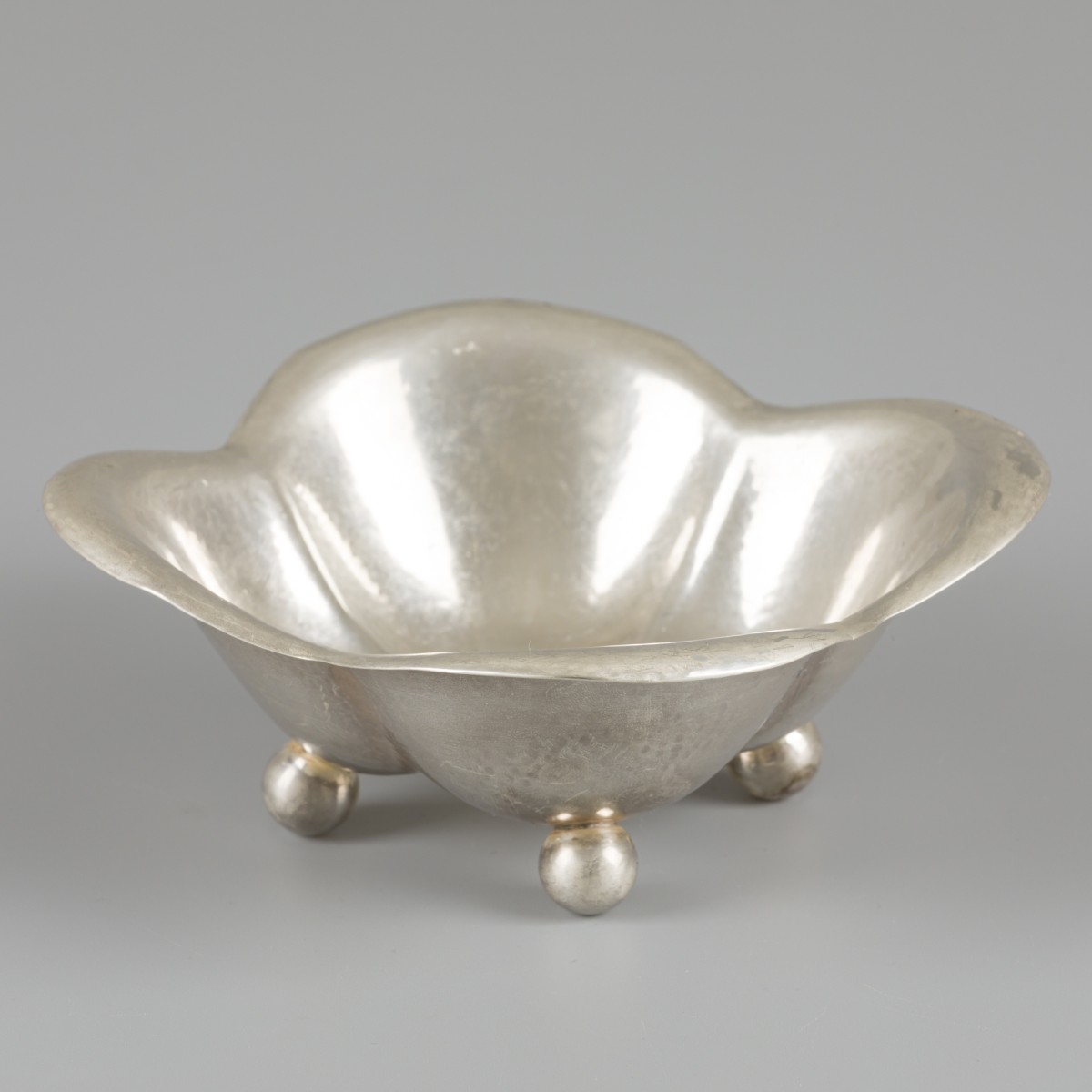 Bonbonschaaltje zilver.