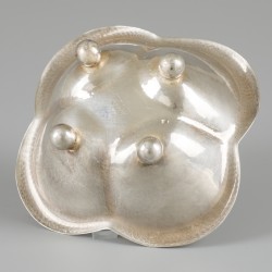 Bonbonschaaltje zilver.