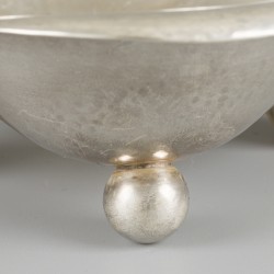 Bonbonschaaltje zilver.