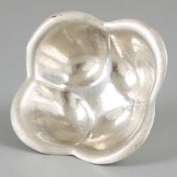 Bonbonschaaltje zilver.