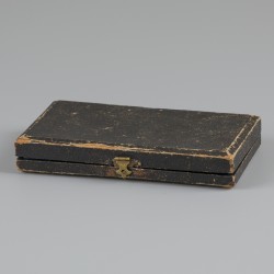 24-delige set tafel- / glasnummers zilver.