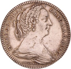 Belgium. Austrian Netherlands. Tournais. N.D. (1755). Attendance token.