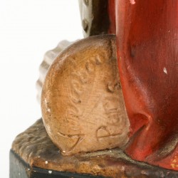 Gipsen beeld Romeinse centurion