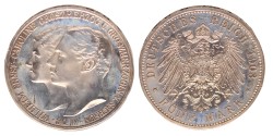 German states. Saxony-Weimar-Eisenach. Wilhelm Ernst. 5 Mark. 1903 A.
