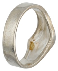 Sterling zilveren 'Sung' ring door Finse designer Björn Weckström.