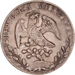 Mexico. Republic. 8 Reales. 1895 Mo-AB.