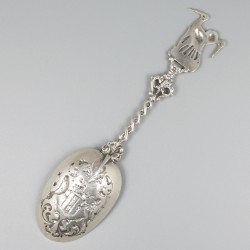 Gelegenheidslepel zilver.